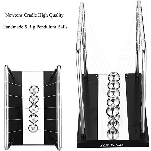 Newton-Pendel Evance, Newton Pendel Sockel 18cm, 5 Kugeln