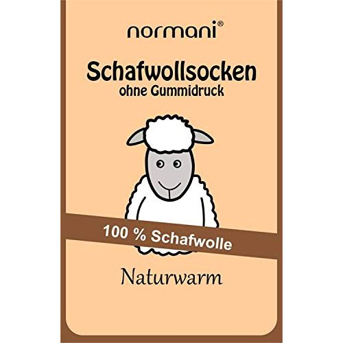 Normani-Socken normani 3 Paar Schafwollsocken Gr. 35-50