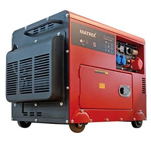 Gerador de emergência Diesel Matrix 400V silencioso AVR