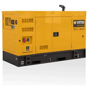 Groupe électrogène de secours diesel VITO Silent 53dB LpA diesel/fioul AVR