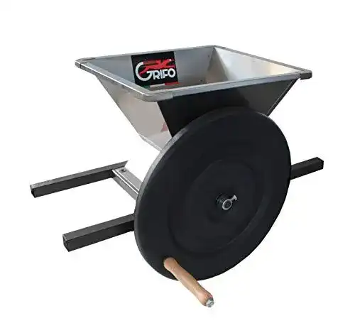 Obstmühle PiP Beerenmühle 15 Liter Edelstahl handbetrieben