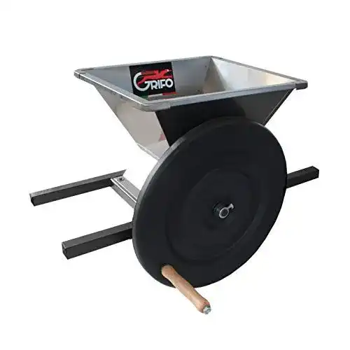 Obstmühle PiP Beerenmühle 15 Liter Edelstahl handbetrieben