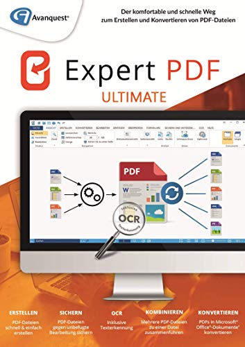 Die beste ocr software avanquest software expert pdf 14 ultimate pc Bestsleller kaufen