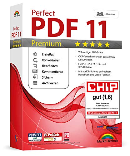 Die beste ocr software markt technik perfect pdf 11 premium inkl ocr Bestsleller kaufen