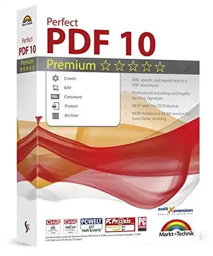 OCR-Software Markt +Technik Perfect PDF 9 Premium Edition