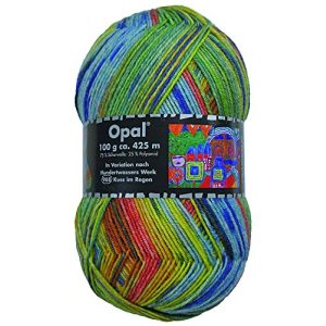 Opal-Wolle Opal Sockenwolle Hundertwasser III Kuss im Regen