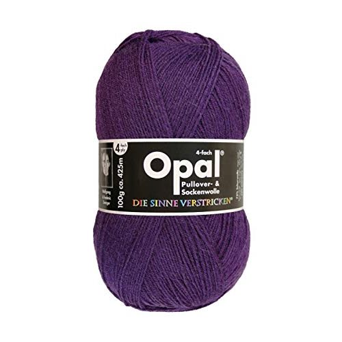 Die beste opal wolle opal uni 4 fach 3072 violett 100g sockenwolle Bestsleller kaufen