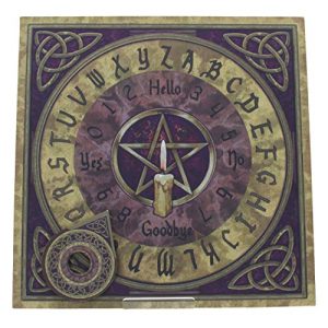 Ouija-Board Nemesis Now Pentagramm Spirit Board 39cm gelb