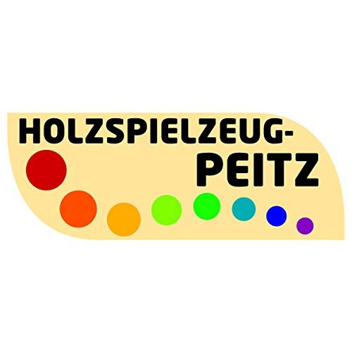 Peitz-Holzspielzeug Holzspielzeug Peitz Bunte Kinder-Baby-Wippe