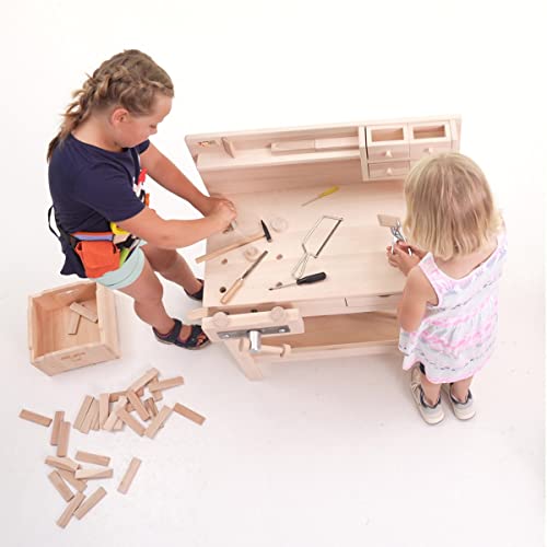 Peitz-Holzspielzeug Holzspielzeug Peitz Kinder-Werkbank 4014