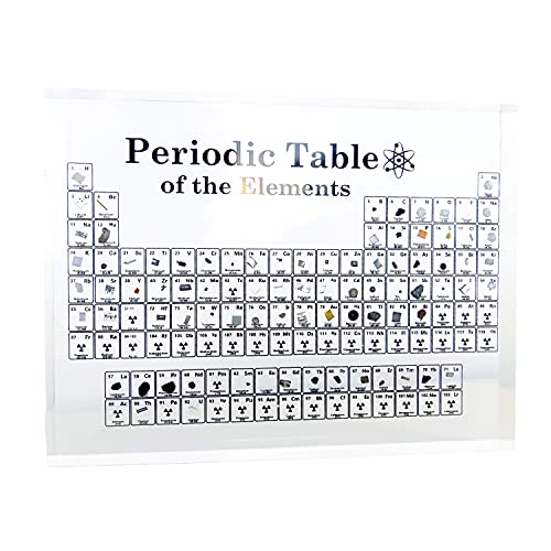 Die beste periodensystem mit echten elementen dbg acryl periodic table Bestsleller kaufen