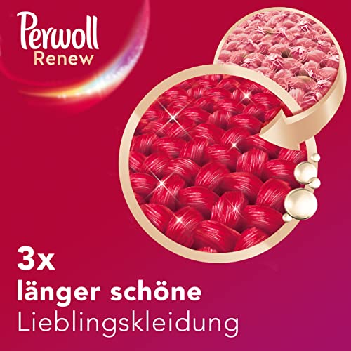 Perwoll-Flüssigwaschmittel Perwoll Renew Color, 4x
