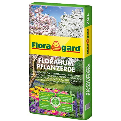 Pflanzerde Floragard Florahum 70 L mit Tongranulat