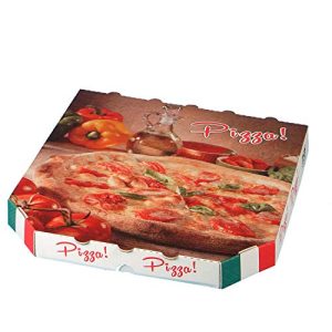 Pizzakartons Pro DP 200 Pizzaboxen Treviso 26x26x3cm
