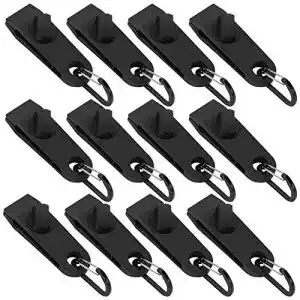 Planenclips Phoetya Große Plane Clips Lock, 12 Stück D-Form