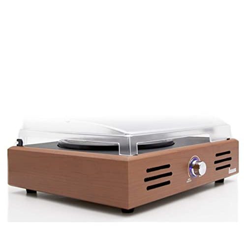 Plattenspieler Holz LAUSON JTF035 Vinyl Player, Retro, USB