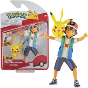 Pokémon-Figuren Pokemon Pokémon PKW2473 Ash & Pikachu