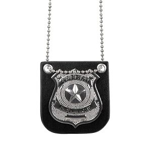 Polizeimarke Boland 64333 Halskette Polizist, Kette mit Abzeichen