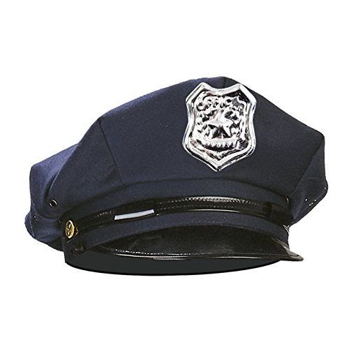Polizeimütze Widmann 8427P, blau, mit Polizeiwappen, Uniform