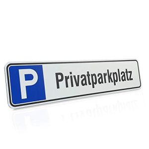 Privatparkplatz-Schild Betriebsausstattung24 ® 52,0 x 11,0 cm