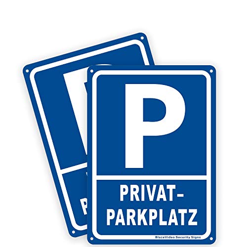 Die beste privatparkplatz schild blazevideo 2tlg privatparkplatz schilder Bestsleller kaufen