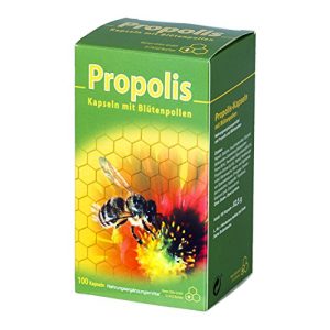 Propolis-Kapseln Apinatural 100 Stk mit Blütenpollen