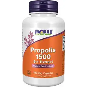 Propolis-Kapseln Now Foods Propolis Bienenharz 5:1 Extrakt