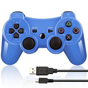PS3-Controller BLUELAKE performance Doppelt vibrierend
