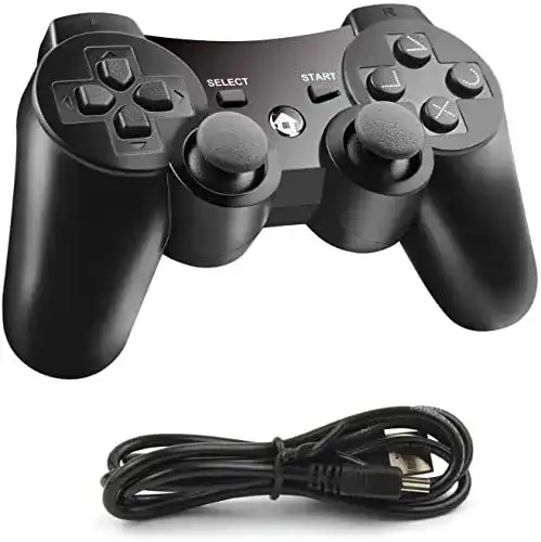 PS3-Controller Diswoe, Bluetooth Game Controller für PS3
