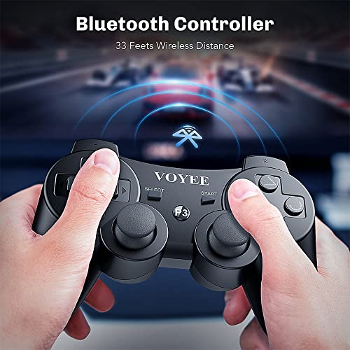 PS3-Controller VOYEE Wireless, mit verbessertem Joystick