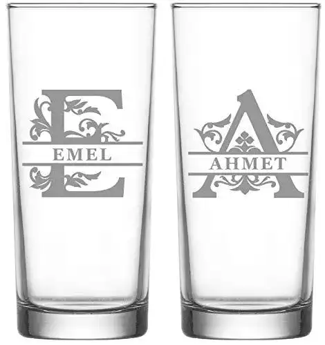 Raki-Gläser aina Raki Gläser mit Gravur Glas Raki Bardagi