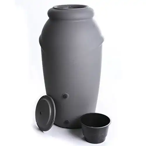 Regentonne (200l) Unbekannt Amphore 210L 3 Farben Wasserhahn