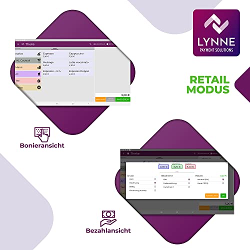 Registrierkasse Einzelhandel LYNNE PAYMENT SOLUTIONS