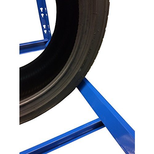 Reifenregal 8 Reifen Callidus Baumarkt, 179 x 130 x 50 cm, blau