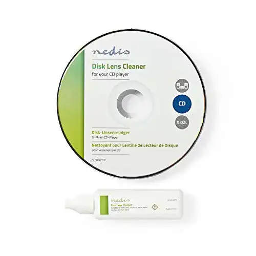 Reinigungs-CD NEDIS CD Linsenreiniger für CD-Player, 20 ml