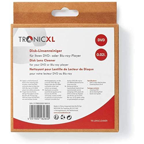 Reinigungs-CD TronicXL Profi Reinigungsdvd Linsenreiniger