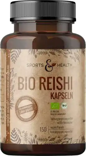 Reishi-Kapseln CDF Sports & Health Solutions, 150 Kapseln, vegan