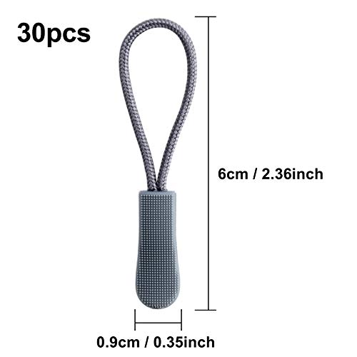 Reißverschluss-Zipper DONQL 30 Stück Reißverschluss Zipper