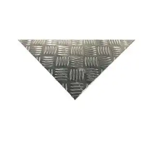 Riffelblech HLS-Tactical Alu 5/6,5mm, 1250x100mm