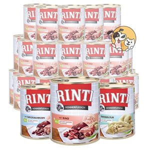 Rinti-Dosenfutter Rinti 18 x 800 g Kennerfleisch Dosen Mix