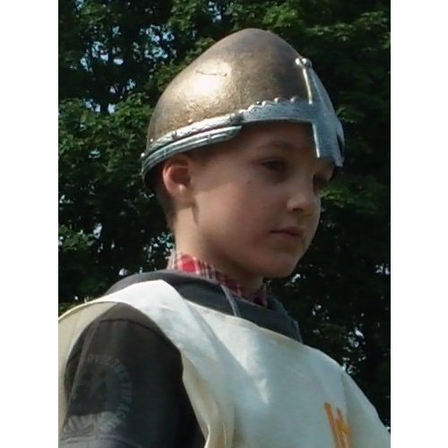 Ritterhelm Knightware Mittelalterlicher für Kinder, Wikingerhelm
