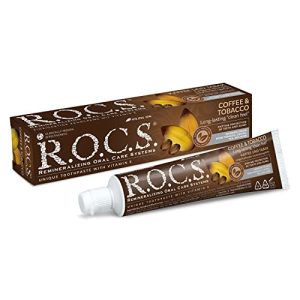 Rocs-Zahnpasta rocs Erwachsene Kaffee + Tabak Zahnpasta 60 ml
