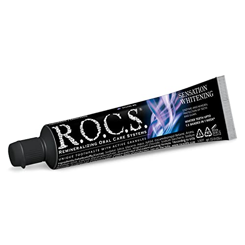 Rocs-Zahnpasta rocs R.O.C.S. Zahncreme Sensation Whitening