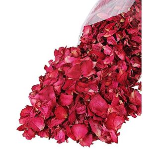Rosenblätter Reccisokz 100g natürliche getrocknete echte Blumen