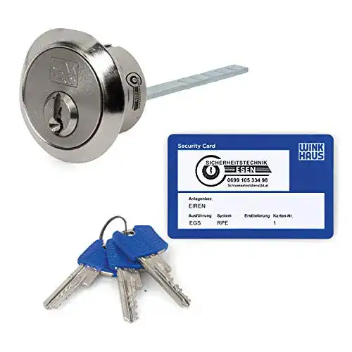 Rundzylinder keyTec RPE Winkhaus RPE Profil-Außenzylinder