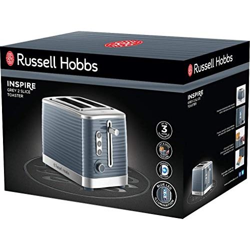 Russell-Hobbs-Toaster Russell Hobbs Toaster Inspire grau