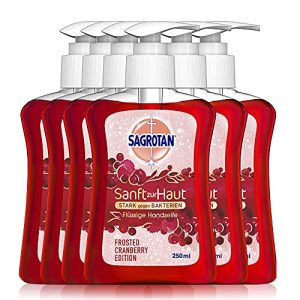 Sagrotan-Flüssigseife Sagrotan Cranberry Limited Edition 6 x