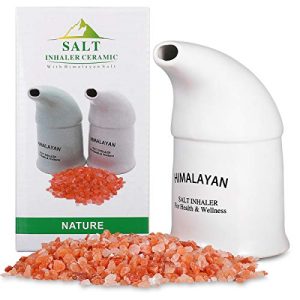 Salzinhalator ORIA Salz Inhalator, Keramik, gefüllt mit freiem Salz