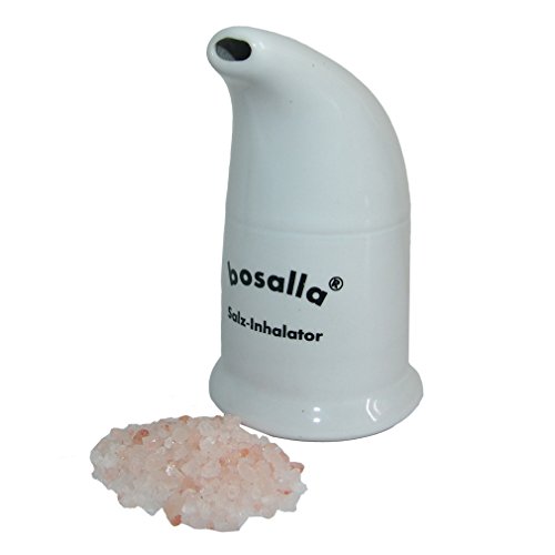 Salzinhalator Salz Inhalator Bosalla® Keramik gefüllt ca. 150 g Salz