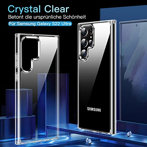 Samsung-Galaxy-S22-Ultra-Hülle CASEKOO Crystal Clear